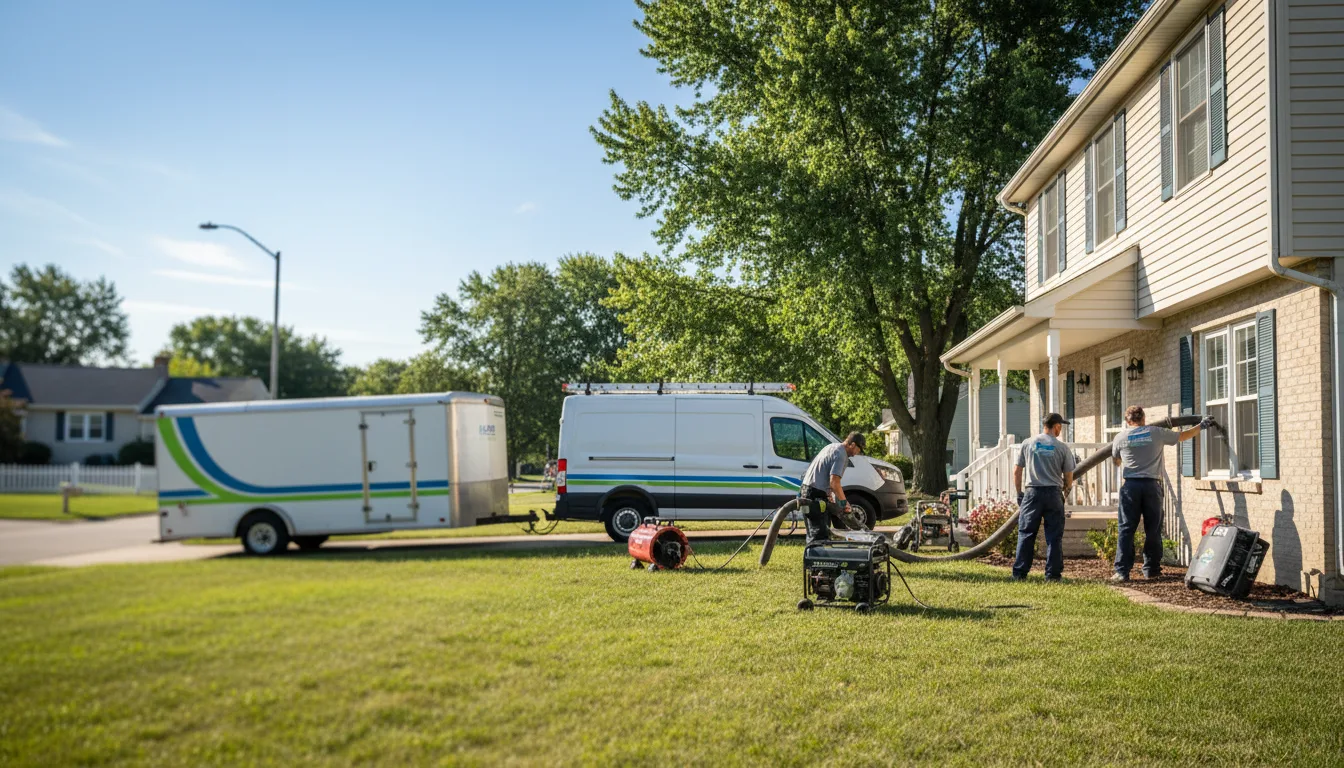 Flooded Basement Restoration And Cleanup With Repair in Chittenango, NY near me